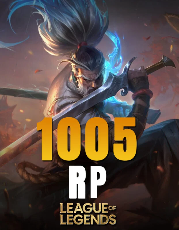 League Of Legends 1005 RP Yükleme Şansı