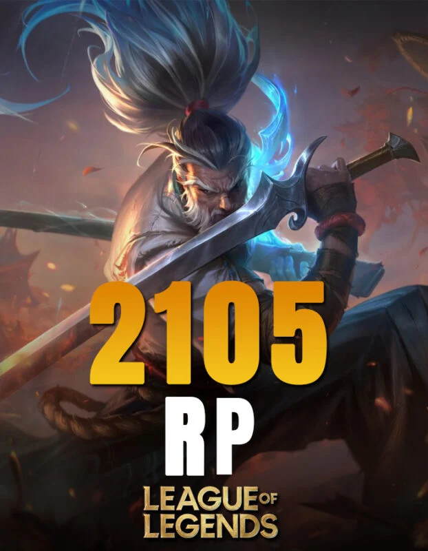 League Of Legends 2105 RP Yükleme Şansı
